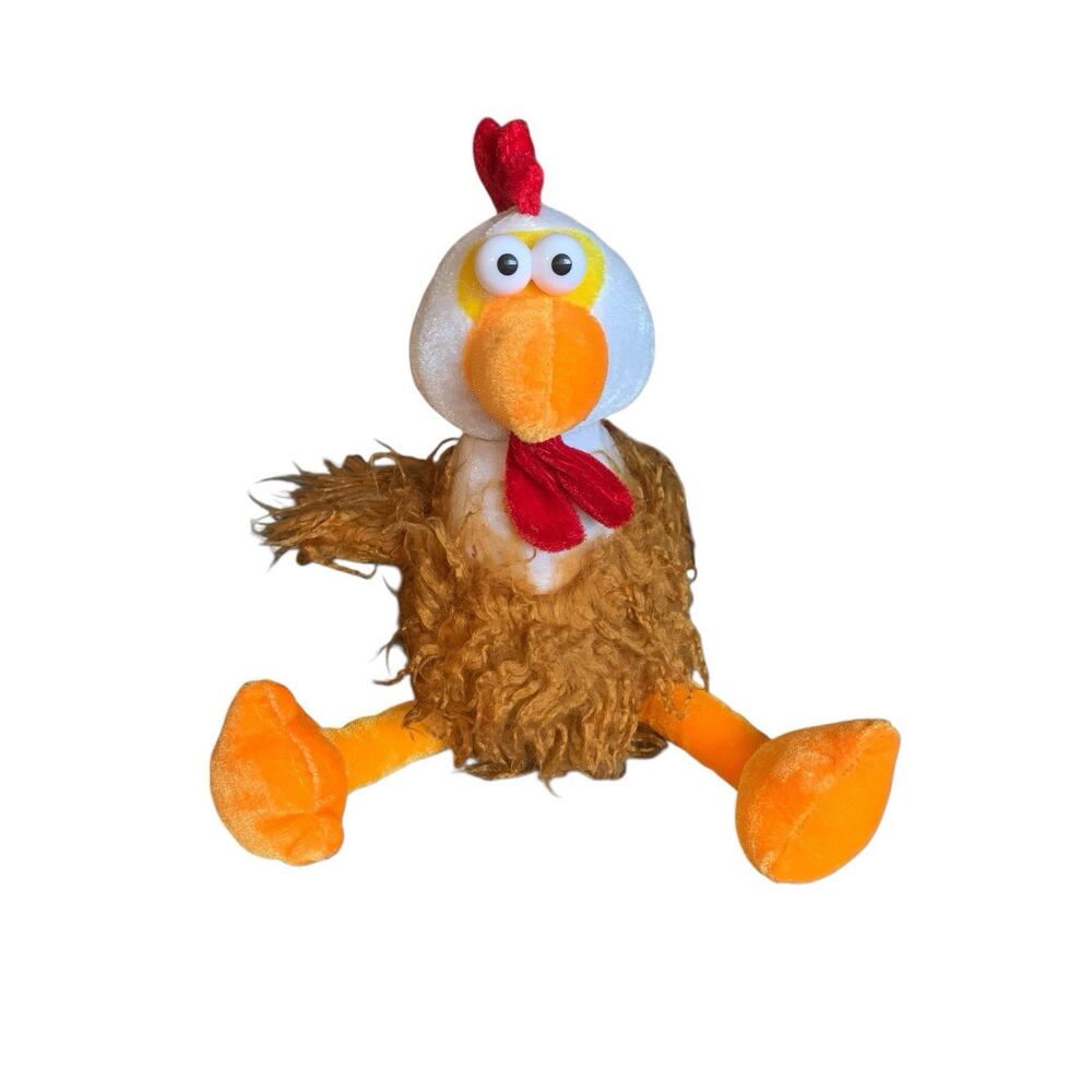 Rhode Island Novelty ROOSTER Stuffed Animal Fluffy Plush Cuddle Crew NWT 9"‎
